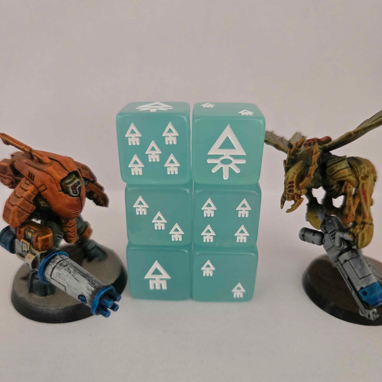 10 dés 16mm des Sorciers du Warp