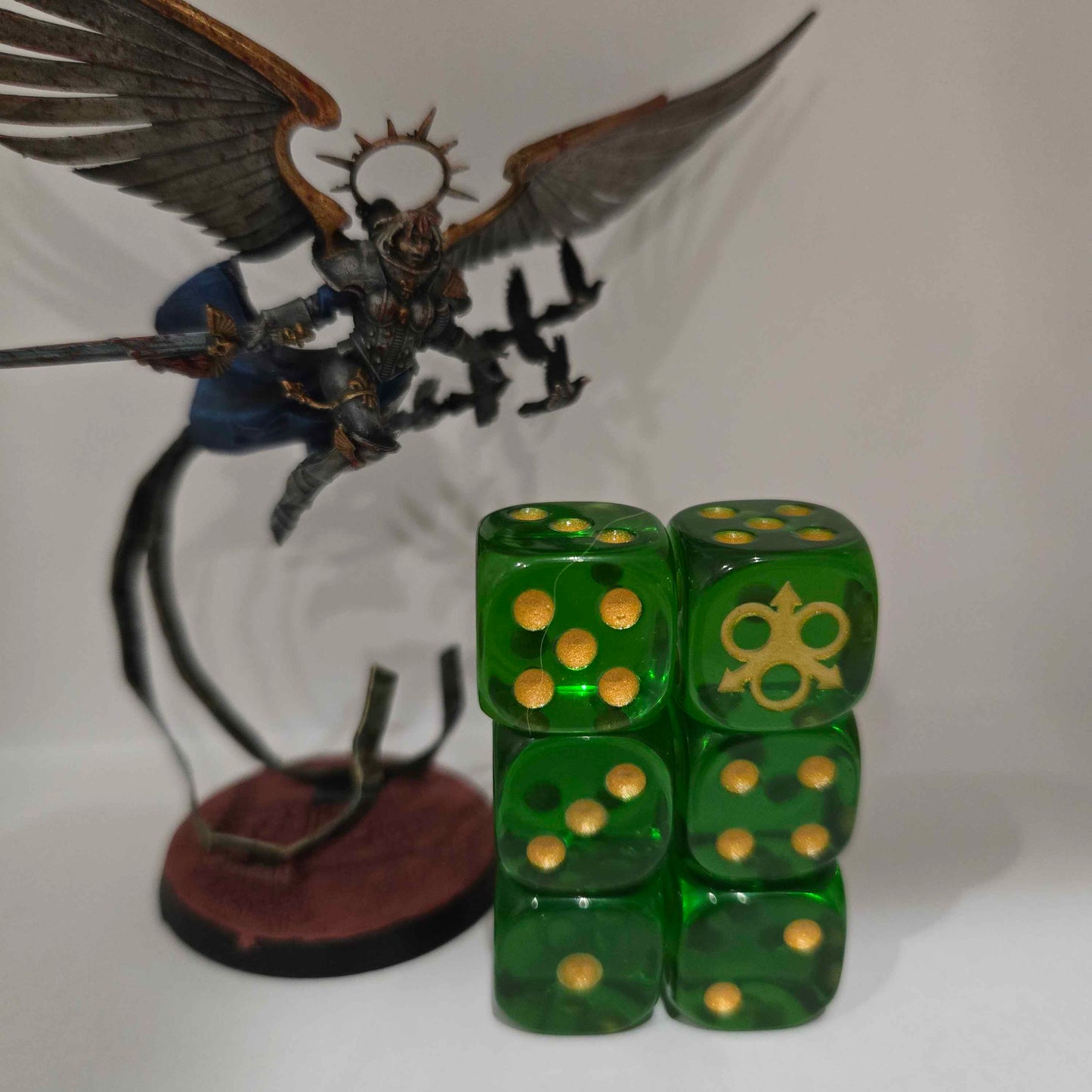 10 dés 16mm de la Garde de la Peste