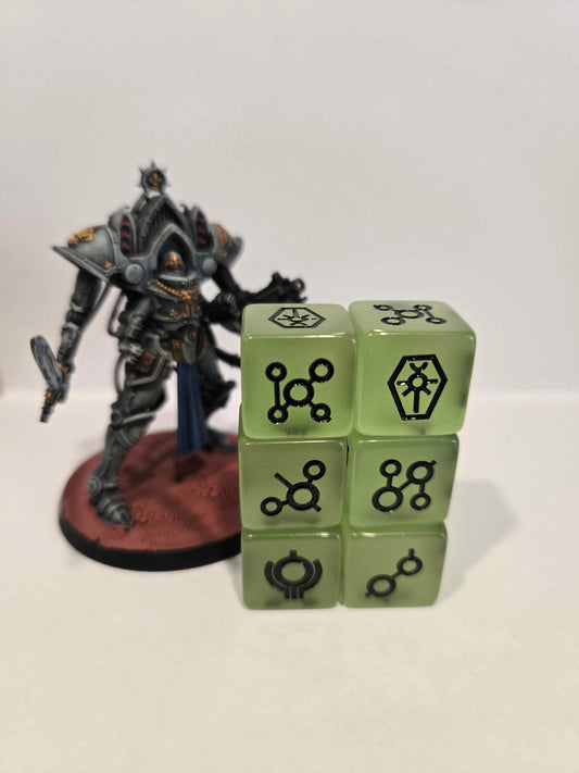 10 dés 16mm Necrons